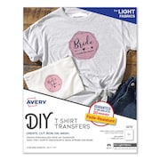 AVERY DENNISON 8-1/2" x 11" T-shirt Transfers, Inkjet, Pk12 3275